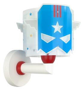 Dalber 61819 - Applique per bambini BLUE HERO 1xE27/15W/230V