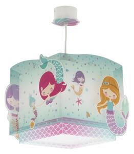 Dalber 63442 - Lampadario per bambini MERMAIDS 1xE27/60W/230V
