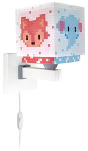 Dalber 63379 - Applique per bambini LITTLE PIXEL 1xE27/15W/230V