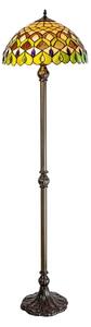 Brilagi - Lampada da terra Tiffany MARGARET 2xE27/60W/230V