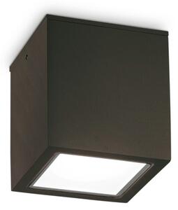 Ideal Lux - Faretto da esterno TECHO 1xGU10/20W/230V 9x9 cm IP54 nero