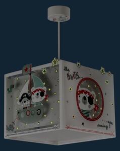 Dalber D-74552 - Lampadario per bambini PIRATES 1xE27/60W/230V