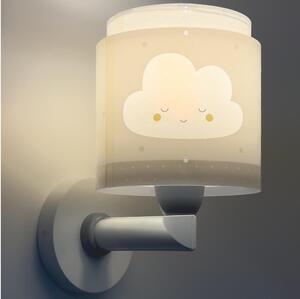Dalber 76019E - Applique per bambini BABY DREAMS 1xE27/15W/230V grigio