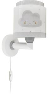 Dalber 76019E - Applique per bambini BABY DREAMS 1xE27/15W/230V grigio