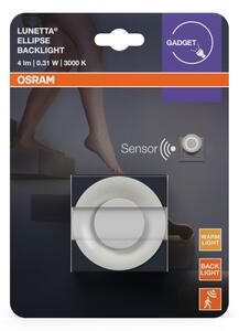 Osram-LED Luce notturna con sensore di movimento e sensore crepuscolare LUNETTA LED/0,31W/230V bianco