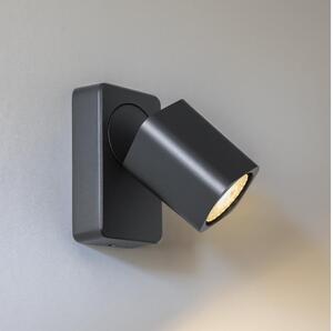 Ideal Lux - Faretto da parete LED RUDY 1xGU10/7W/230V CRI 90 nero
