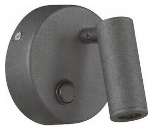 Ideal Lux - Faretto da parete PAGE LED/3W/230V CRI 90 nero
