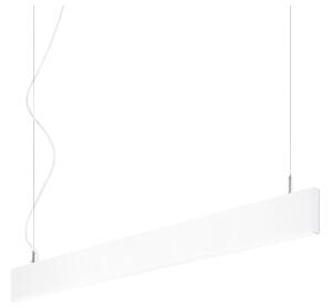 Ideal Lux - Lampadario LED a sospensione con cavo LINUS LED/32W/230V 4000K CRI 90 120 cm bianco
