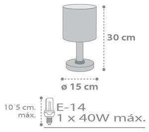 Dalber D-62011E - Lampada per bambini SWEET DREAMS 1xE14/40W/230V