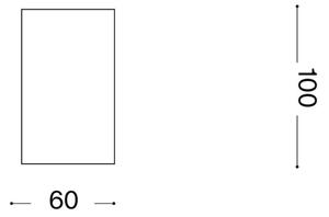 Ideal Lux - Faretto LED LOOK 1xGU10/7W/230V CRI 90 6x6 cm ottone