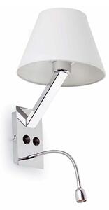 FARO 68506 - Applique a LED MOMA 1xE27/60W/100-240V + 1xLED/1W