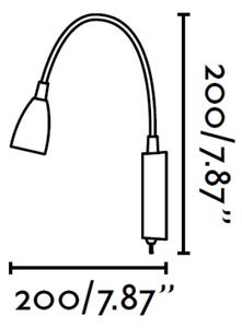 FARO 40994 - Applique LOKE LED/3W/230V