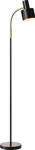 Halo Design 746866 - Lampada da terra VOGUE 1xE27/40W/230V nero/ottone