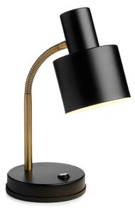 Halo Design 746927 - Lampada da tavolo VOGUE 1xE27/40W/230V nero/ottone