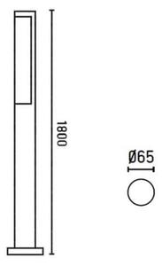 FARO 75524 - Lampada LED da esterno BERET-3 LED/16W/230V IP54