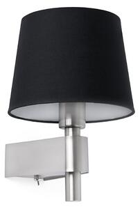 FARO 29975 - Lampada da muro ROOM 1xE27/15W/230V nera