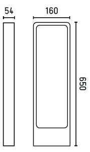 FARO 75520 - Lampada LED da esterno DAS LED/5W/230V IP54