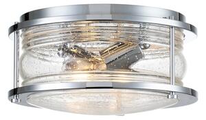 Quintiesse QN-ASHLANDBAY-F-PC-BATH - plafoniera da bagno ASHLAND 2xE27/60W/230V IP44