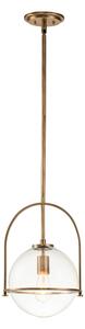 Quintiesse QN-SOMERSET-P-C-HB - Lampadario a stelo SOMERSET 1xE27/60W/230V bronzo