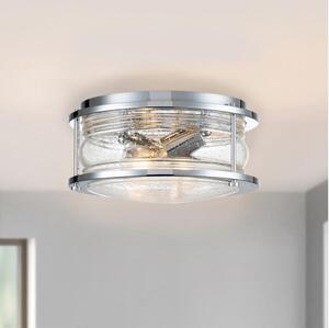 Quintiesse QN-ASHLANDBAY-F-PC-BATH - plafoniera da bagno ASHLAND 2xE27/60W/230V IP44