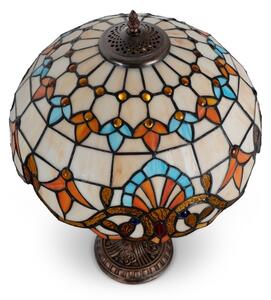 Brilagi - Lampada da tavolo in stile Tiffany MIRABELLA 2xE27/60W/230V