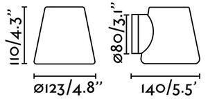 FARO 63510 - Applique da bagno BIANCA 1xG9/6W/230V IP44