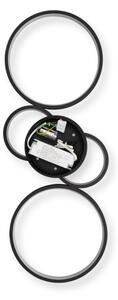 Brilagi - Plafoniera LED dimmerabile RINGO LED/34W/230V nera + telecomando