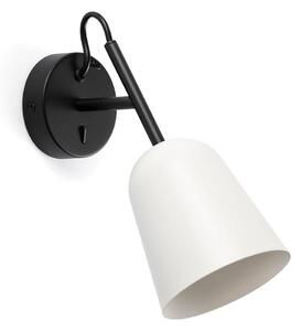 FARO 28258 - Applique STUDIO 1xE14/8W/230V bianco/nero