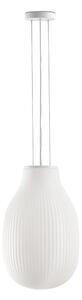 FARO 28300 - Lampadario a sospensione con filo ISABELLE 1xE27/15W/230V diametro 31 cm bianco