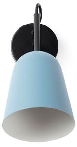 FARO 28274 - Applique STUDIO 1xE14/8W/230V blu/nero