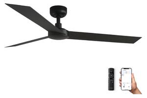 FARO 34291WP - Ventilatore da soffitto CRUISER L nero diametro 132 cm SMART + +TC