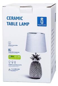 Aigostar - Lampada da tavolo 1xE14/40W/230V cromo