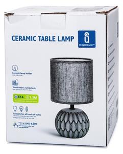 Aigostar - Lampada da tavolo 1xE14/40W/230V grigio