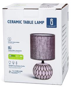 Aigostar - Lampada da tavolo 1xE14/40W/230V viola