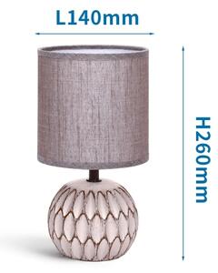 Aigostar - Lampada da tavolo 1xE14/40W/230V viola
