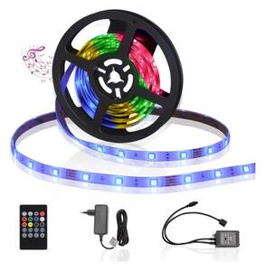 Aigostar - Striscia LED RGB Dimmerabile da esterno 3m LED/24W/12/230V IP65