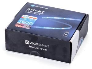 Aigostar - Striscia LED RGB dimmerabile 6,5m 16,5W 12V 3000K Wi-Fi