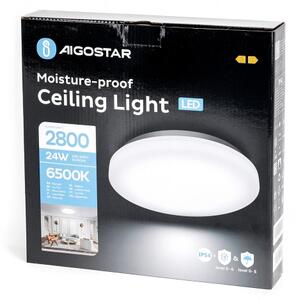 Aigostar - Plafoniera LED da bagno LED/24W/230V 6500K IP54