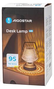 Aigostar- Lampada ricaricabile dimmerabile LED/1W/5V 2700/4000/6500K 1800mAh 20 cm