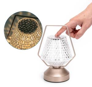 Aigostar- Lampada ricaricabile dimmerabile LED/1W/5V 2700/4000/6500K 1800mAh 20 cm