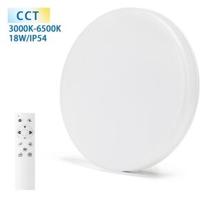 Aigostar - Plafoniera LED da bagno LED/18W/230V 3000-6000K IP54 + +TC