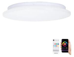 Aigostar-LED RGBW Plafoniera da bagno LED/18W/230V IP44+ telecomando