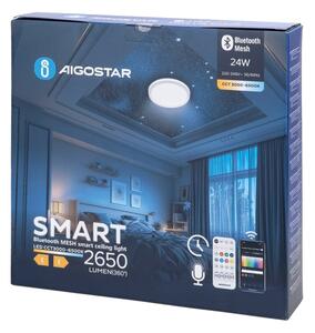Aigostar - Plafoniera LED da bagno LED/24W/230V IP44 + telecomando
