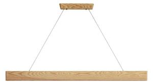 Lampadario LED a sospensione con filo LED/22W/230V 4000K 120 cm cenere/legno solido