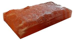 Mattonella di Sale Himalayano Rosa naturale 20x10x2,5 con lato grezzo