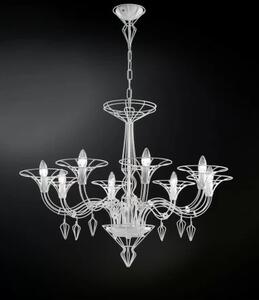 Dedalo 192.188 Metallux lampadario moderno 8 luci