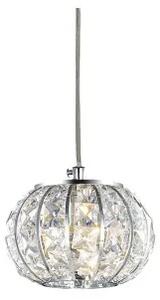 Ideal Lux Calypso SP1 lampadario moderno in cristallo molato G9