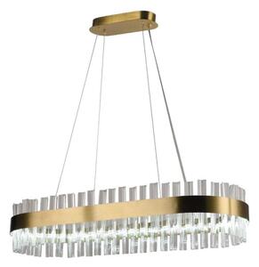 Lampadario a sospensione LED dimmerabile cristallo su cavo LED/45W/230V + DO