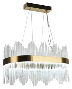 Lampadario a sospensione in cristallo LED dimmerabile su cavo LED/70W/230V + DO
