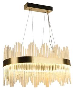 Lampadario a sospensione in cristallo LED dimmerabile su cavo LED/70W/230V + DO